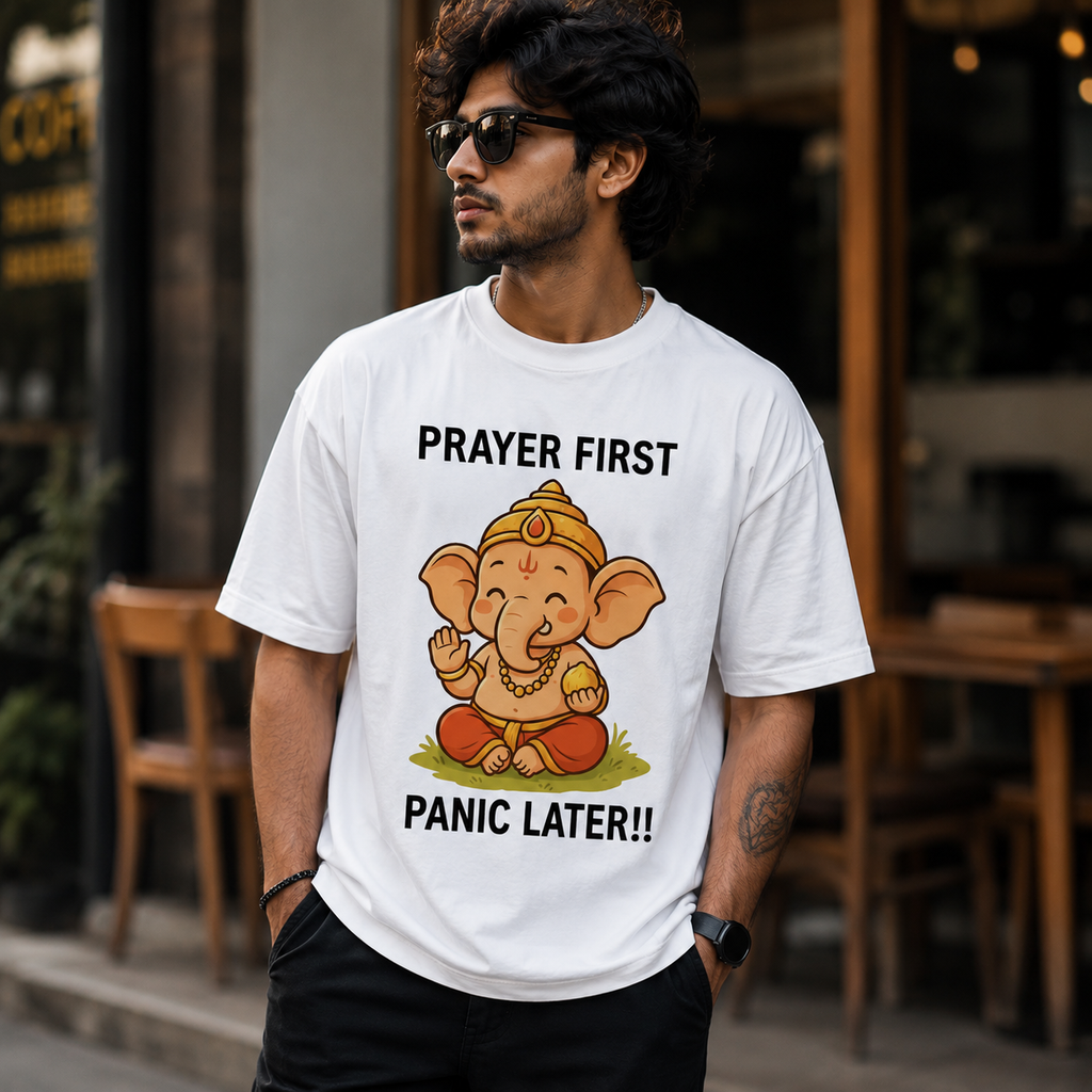 Divine Vibes Oversized T-shirt